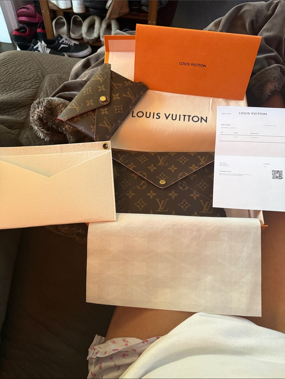 Louis Vuitton Kirigami Monogram Large and Medium